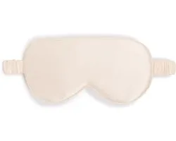 Dore & Rose zijden slaapmasker, beige