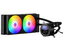 VEVOR Liquid Cooler Aio Cpu-Waterkoeler Met Argb-Licht 120 Mm Pwn-Ventilator