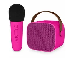 Set de karaoké Kids imoshion - Haut-parleur et microphone - Pink Hot