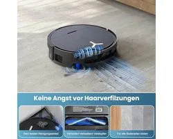 17 stuks accessoires voor Ecovacs Deebot X9 Pro Omni/X11 Pro Omni robotstofzuiger, 4 stofzakken, 4 zijborstels, 4 filters, 1 hoofdborstel, 2 dweilen, 1 reinigingsborstel, 1 schroevendraaier .