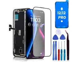 iPhone 12 (pro) -Écran + Verre trempé - Incell LCD - Qualité A+