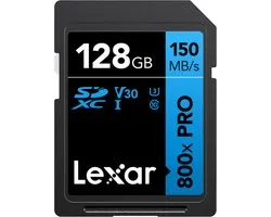 Lexar 128GB SDXC 800x Pro / 150Mb/s UHS-I V30