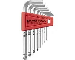 PB Swiss Tools Kogelkop-Inbussleutelset - PB 212.H-8 - 8-delig