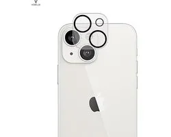VOWLUX Camera Lens Protector pour iPhone 12 Mini – Screenprotector Camera Lens 9H Verre Trempé – Full Cover – Extra Résistant, Résistant aux Rayures, HD Clair – Verre de Protection pour Cameralens