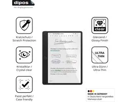 dipos – 2x Film de protection compatible avec TCL Note A1 NXTPaper | Protection d'écran transparente et résistante aux rayures Ultra-Fine