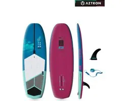 Aztron Falcon Surf/Wing/SUP Foil Board 6’6″ - Wing sup - Volume 125 ltr - Lengte 198cm - Gewicht 7.5kg - Carbon - Hardboard