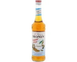 Monin Koffiesiroop Karamel suikervrij - 70 cl