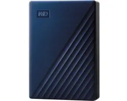 Western Digital My Passport - Compatibel met Mac - Externe Harde Schijf - USB-C & USB-A - HDD - 6 TB - Blauw