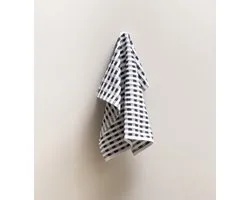 CLARYSSE Vaatdoek katoen Magnus 33 x 35cm - Zwart