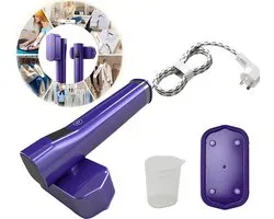 Draagbare Handstomer & Stoomstrijkijzer – Met EU-Steker & Accessoires