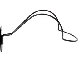 Horka Helmhouder Classic Metaal 58 Cm Zwart
