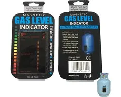 Magnetic Gas Level Indicator, Filling Level Indicator for Propane Gas Bottle, Magnetic Adsorption Flexible Reusable - ShopVlot