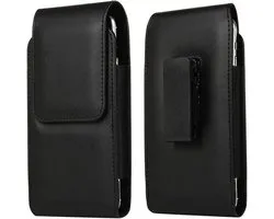 Design Holster Case with Magnetic Closure and Belt Clip swivel 360 voor TCL Optus X Sight (2020) - Black