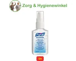 Purell desinfecterende handgel 60ml met pomp