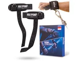 ProTrue® Lifting Straps met D-Ring - Wrist Wraps - Deadlift Straps - Power Grips - Lift Straps voor Fitness, Bodybuilding, Crossfit & Krachttraining
