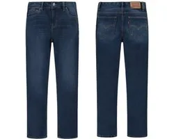 Blauw Levi Kids 502 Reg Taper Eco Warm Jeans 12 ans Garçons