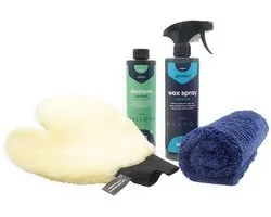 Ceramic Package - Kit de Lavage de Voiture Céramique - Kit d'Entretien Automobile Céramique - Ensemble Complet de Lavage de Voiture et de Protection Céramique (4 pièces)