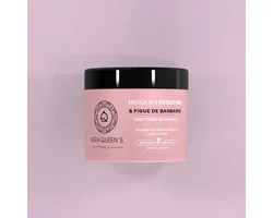 Kera Queens | Masque Capillaire Professionnel à base de Keratin & Cactus Fig Oil - pour cheveux colorés - 500ml - Vegan