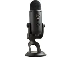 Blue Yeti USB-microfoon voor streaming, Blackout