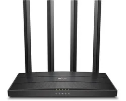 Routeur sans fil TP-Link Archer C6 Fast Ethernet Dual-band (2.4 GHz / 5 GHz) Blanc