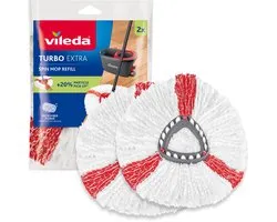Vileda TURBO 2en1 - Recharge - Microfibre - Duopack