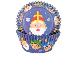 House of marie Baking cups sinterklaas - pk/50