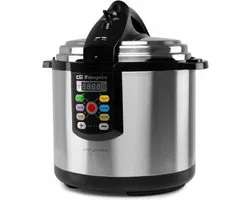Orbegozo HPE8075 Elektrische Snelkookpan - 8L - 1400W - Met LCD-display & Stoomfunctie - Regelbare Temperatuur