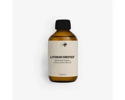 NOTFORTOMORROW - Lithium Orotate - 0.5 mg elemental - lithium zuiverheid van 98,5% - 250 ml