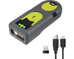 Inateck BCST-42 Scanner de codes-barres, Bluetooth 2D avec adaptateur USB 2,4 GHz, lit les codes-barres des écrans, raccourcis exclusifs