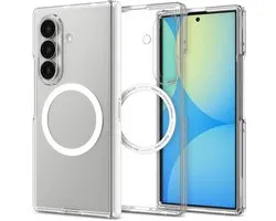 Coque Spigen adaptée pour Samsung Galaxy Z Fold 8 Ultra - Ultra Hybrid Pro MagFit Case - Compatible avec MagSafe / Qi2 - Protection de charnière - Back Cover Clear Blanc