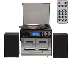 Denver MRD-166 Lecteur de CD Lecteur CD personnel Noir, Gris