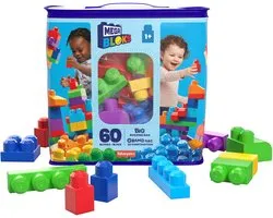 Mega Bloks bouwset 60 blokken groot