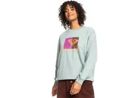 Roxy Take Your Place A Sweatshirt Blauw S Vrouw