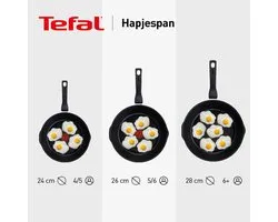 Jamie Oliver by Tefal Hapjespan - Sauteerpan - met Deksel - 25cm - Inductie