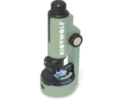 KIDYWOLF KIDYMICROSCOPE Kinder Microscoop Groen – 50x/150x/300x Vergroting, LED Verlichting, 8+