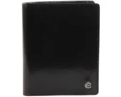 Esquire Toscana leren portemonnee, zwart