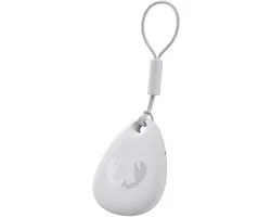 Fresh n Rebel Smart Finder | Airtag Tracker - Objectvinder - Sleutelhanger - Diverse kleuren | Android | Wit