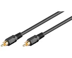 Goobay Digitale coax-audiokabel, RCA S/PDIF, 5 m
