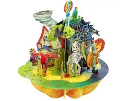 3D Kaart Wizard of oz - Santoro London Pirouettes