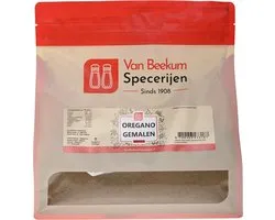 Van Beekum Specerijen - Oregano Gemalen - 1 KG (hersluitbare stazak)