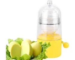 Eigeel Mixer - Ei Maker - Eieren Eigeel White Mixer - Hand Powered Egg Scrambler - Thuis en in het restaurant - Egg Shaker - Keuken Gadgets - Garde Handbediende - Golden Egg Maker - Keukengadgets - Eigeelmixer - eigeel mixer met