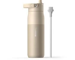 BRITA LARQ Essential drinkfles 680 ml beige Single Unit