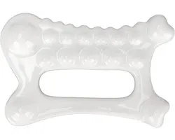 Gua Sha massageapparaat, keramisch elektrostatisch draagbaar Gua Sha apparaat voor het hele lichaam, geschikt voor vrouwen en volwassenen, kan helpen bij vetverbranding, 115*75 mm