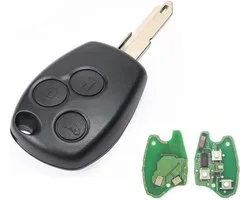 Horse 433 Mhz 3 Knoppen Smart Remote Autosleutel voor Re-nault Trafic Clio Modus Vivaro Movano Primastar met PCF7946 Chip NE73 Blade