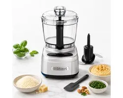 Cuisinart - Mini Prep Pro - Compacte mini Keukenrobot - Mixer - Pulsefunctie en druppelgaten - Zilver - 900ml