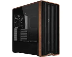 Lian Li Lancool LAN217X - Boîtier ATX moyen tour - noir, bois