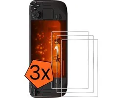Protection d'écran en Glas Tempered Glass pour écran OLED Steam Deck - Lot de 3