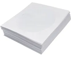 Purepeak CD Hoesjes - CD Hoes - Wit - 100 CD's