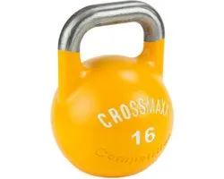Lifemaxx Crossmaxx Competition Kettlebells - Geel - 16 kg