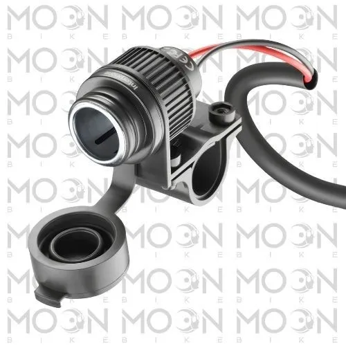 Cellularline Interphone Prise Allume-Cigare Guidon 12V Moto Scooter Universel